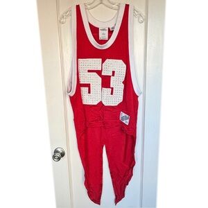 Jeremy Scott x Adidas Red Tail Sleeveless Jersey
